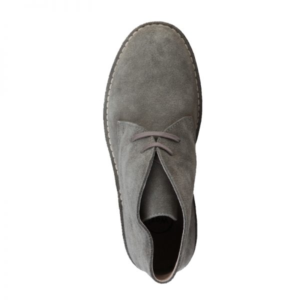 Woz Italian Men's Graphite Desert Boots Picture2: