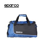 Sparco S6 Blue Travel Bag Picture19: Sparco S6 is a medium-size gym or travel bag with an adjustable and removable shoulder strap with a padded insert, two handles and more. The compact lightweight design has enough room to store your essentials featuring two handles, removable and adjustable shoulder strap with Sparco printed logo.