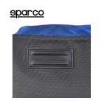 Sparco S6 Blue Travel Bag Picture15: Sparco S6 is a medium-size gym or travel bag with an adjustable and removable shoulder strap with a padded insert, two handles and more. The compact lightweight design has enough room to store your essentials featuring two handles, removable and adjustable shoulder strap with Sparco printed logo.