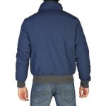 Sparco Pickup Blue Jacket Picture7: Sparco Pickup Jacket marked with Sparco logo; it comes in contrasting zip, 3 external pockets with snap button, ribbed waist and cuffs. Brilliant for casual outings and perfect companion as you go about your busy life or during sports and racing events.