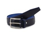 Sparco Woking Blue Belt in Leather Picture2: Sparco Woking Blue Belt in Leather marked with Sparco logo. Brilliant for casual outings and perfect companion as you go about your busy life or during sports and racing events.