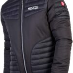 Sparco Bloomington Black Jacket Picture5: Stay warm this winter with Sparco collection of jackets for men, a great looking jacket for casual and sporty wear.