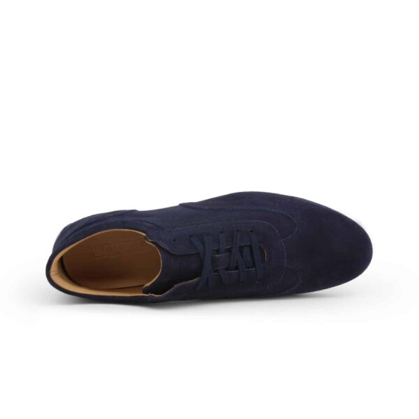 Sparco Imola-GPC Blue Shoes Sneakers in Suede Picture4: Designed for ultimate street durability and performance, Sparco Imola-GPC Blue Shoes is what you’d expect in a competition driving shoes. That is why these shoes/boots feature a thin sole for maximum pedal feel and control. The sole continues up the heel's back to provide a smooth and stable pivoting point for heel-toe shifting. Comfortable shoes/boots that can be used for everyday car and motorbike driving, touring, racing, karting and even sim racing.