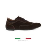 Sparco Imola-GP Brown Shoes Sneakers in Suede Picture6: Designed for ultimate street durability and performance, Sparco Imola-GP Brown Shoes Sneakers in Suede is what you’d expect in a competition driving shoes. That is why these shoes/boots feature a thin sole for maximum pedal feel and control. The sole continues up the heel's back to provide a smooth and stable pivoting point for heel-toe shifting. Comfortable shoes/boots that can be used for everyday car and motorbike driving, touring, racing, karting and even sim racing.