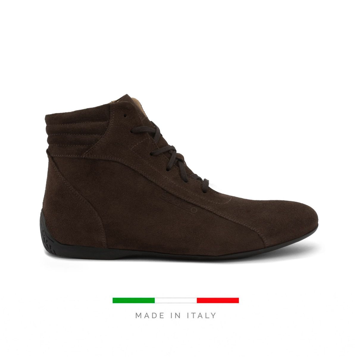 Sparco Monza-GP Brown Shoes Sneakers in Suede