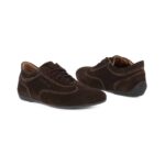 Sparco Imola-GP Brown Shoes Sneakers in Suede Picture8: Designed for ultimate street durability and performance, Sparco Imola-GP Brown Shoes Sneakers in Suede is what you’d expect in a competition driving shoes. That is why these shoes/boots feature a thin sole for maximum pedal feel and control. The sole continues up the heel's back to provide a smooth and stable pivoting point for heel-toe shifting. Comfortable shoes/boots that can be used for everyday car and motorbike driving, touring, racing, karting and even sim racing.