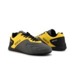 Sparco SP-FTX Grey/Yellow Shoes Sneakers Picture8: Designed for ultimate street durability and performance, Sparco SP-FTX Grey/Yellow Shoes is what you’d expect in a driving shoes. That is why these shoes/boots feature a thin sole for maximum pedal feel and control. The sole continues up the heel's back to provide a smooth and stable pivoting point for heel-toe shifting. Comfortable shoes/boots that can be used for everyday car and motorbike driving, touring, racing, karting and even sim racing.