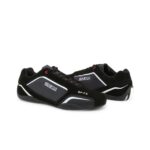 Sparco SP-F6 Black Shoes Sneakers Picture8: Designed for ultimate street durability and performance, Sparco SP-F6 Black Shoes is what you’d expect in a competition driving shoes. That is why these shoes/boots feature a thin sole for maximum pedal feel and control. The sole continues up the heel's back to provide a smooth and stable pivoting point for heel-toe shifting. Comfortable shoes/boots that can be used for everyday car and motorbike driving, touring, racing, karting and even sim racing.