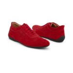 Sparco Imola-GP Red Shoes Sneakers in Suede Picture8: Designed for ultimate street durability and performance, Sparco Imola-GP Red Shoes Sneakers in Suede is what you’d expect in a competition driving shoes. That is why these shoes/boots feature a thin sole for maximum pedal feel and control. The sole continues up the heel's back to provide a smooth and stable pivoting point for heel-toe shifting. Comfortable shoes/boots that can be used for everyday car and motorbike driving, touring, racing, karting and even sim racing.