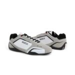 Sparco SP-F6 White Shoes Sneakers Picture8: Designed for ultimate street durability and performance, Sparco SP-F6 White Shoes is what you’d expect in a competition driving shoes. That is why these shoes/boots feature a thin sole for maximum pedal feel and control. The sole continues up the heel's back to provide a smooth and stable pivoting point for heel-toe shifting. Comfortable shoes/boots that can be used for everyday car and motorbike driving, touring, racing, karting and even sim racing.