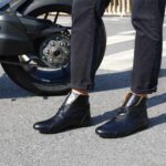 Sparco Monza-GP Black Shoes Sneakers in Leather Picture7: Designed for ultimate street durability and performance, Sparco Monza-GP Black Shoes is what you’d expect in a competition driving shoes. That is why these shoes/boots feature a thin sole for maximum pedal feel and control. The sole continues up the heel's back to provide a smooth and stable pivoting point for heel-toe shifting. Comfortable shoes/boots that can be used for everyday car and motorbike driving, touring, racing, karting and even sim racing.
