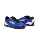 Sparco SP-F12 Blue Shoes Sneakers Picture9: Designed for ultimate street durability and performance, Sparco SP-F12 Blue Shoes is what you’d expect in a competition driving shoes. That is why these shoes/boots feature a thin sole for maximum pedal feel and control. The sole continues up the heel's back to provide a smooth and stable pivoting point for heel-toe shifting. Comfortable shoes/boots that can be used for everyday car and motorbike driving, touring, racing, karting and even sim racing.