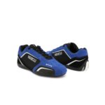 Sparco SP-F6 Blue/Black Royal Shoes Sneakers Picture8: Designed for ultimate street durability and performance, Sparco SP-F6 Blue/Black Royal Shoes is what you’d expect in a competition driving shoes. That is why these shoes/boots feature a thin sole for maximum pedal feel and control. The sole continues up the heel's back to provide a smooth and stable pivoting point for heel-toe shifting. Comfortable shoes/boots that can be used for everyday car and motorbike driving, touring, racing, karting and even sim racing.