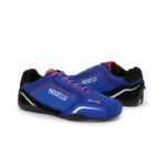 Sparco SP-F6 Blue/Red Royal Shoes Sneakers Picture8: Designed for ultimate street durability and performance, Sparco SP-F6 Blue/Red Royal Shoes is what you’d expect in a competition driving shoes. That is why these shoes/boots feature a thin sole for maximum pedal feel and control. The sole continues up the heel's back to provide a smooth and stable pivoting point for heel-toe shifting. Comfortable shoes/boots that can be used for everyday car and motorbike driving, touring, racing, karting and even sim racing.