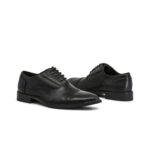 Duca di Morrone Drake Black Lace Up Shoes Picture7: Duca di Morrone Drake Black lace-up shoes are the ideal men's shoes for casual or office when an elegant and formal dress code is required. Upper and interior in synthetic leather, refined and quality lace-up shoes.