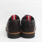 Duca di Morrone Bradford Dark Brown Lace Up Shoes Picture14: Duca di Morrone Bradford Dark Brown lace-up shoes are the ideal men's shoes for casual or office when an elegant and formal dress code is required. Upper and interior in synthetic leather, refined and quality lace-up shoes.