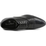 Duca di Morrone William Black Lace Up Shoes Picture7: Duca di Morrone William Black lace-up shoes are the ideal men's shoes for casual or office when an elegant and formal dress code is required. Upper and interior in synthetic leather, refined and quality lace-up shoes.