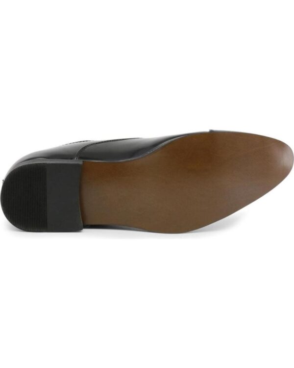 Duca di Morrone William Black Lace Up Shoes Picture4: Duca di Morrone William Black lace-up shoes are the ideal men's shoes for casual or office when an elegant and formal dress code is required. Upper and interior in synthetic leather, refined and quality lace-up shoes.
