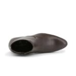 Duca di Morrone Philipps Brown Ankle Boots Chukka Dress Shoes Picture11: Duca di Morrone Philipps Brown zippered ankle boots chukka shoes are the ideal men's shoes for casual or office when an elegant and formal dress code is required. Upper and interior in synthetic leather, refined and quality elastic sides ankle boots.
