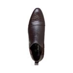 Duca di Morrone Jones Brown Ankle Boots Shoes Picture9: Duca di Morrone Jones Brown elastic sides ankle boots are the ideal men's shoes for casual or office when an elegant and formal dress code is required. Upper and interior in synthetic leather, refined and quality elastic sides ankle boots.