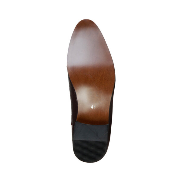 Duca di Morrone Jones Brown Ankle Boots Shoes Picture5: Duca di Morrone Jones Brown elastic sides ankle boots are the ideal men's shoes for casual or office when an elegant and formal dress code is required. Upper and interior in synthetic leather, refined and quality elastic sides ankle boots.
