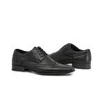 Duca di Morrone Scott Black Lace Up Shoes Picture11: Duca di Morrone Scott Black lace-up shoes are the ideal men's shoes for casual or office when an elegant and formal dress code is required. Upper and interior in synthetic leather, refined and quality lace-up shoes.